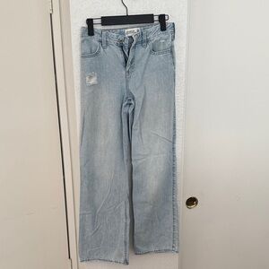 2 pairs of Kid’s Light Blue Distressed Jeans sz 11/12 in Long